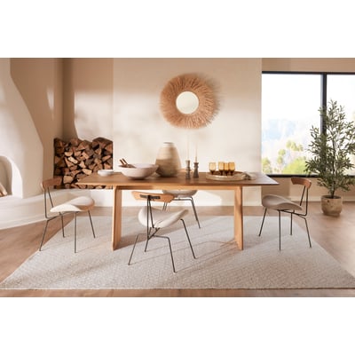 Aiya AIY01 Wool Hand-Knotted Area Rug