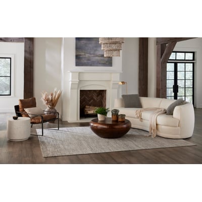 Dorado DOR03 Grey Wool/Cotton Hand-Knotted Area Rug