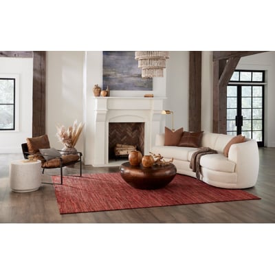 Dorado DOR05 Red Wool/Cotton Hand-Knotted Area Rug