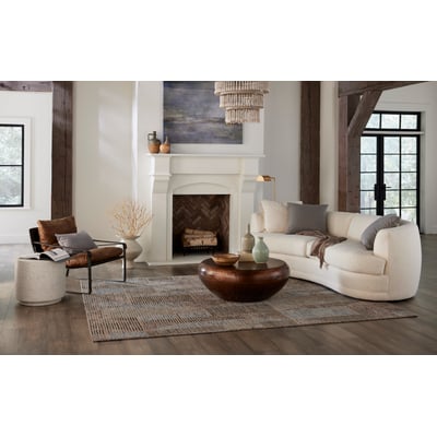 Dorado DOR08 Spa Wool/Cotton Hand-Knotted Area Rug