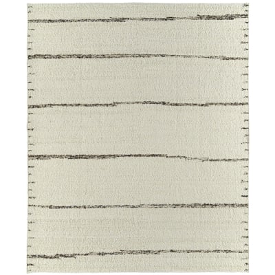 Everly EVE01 Ivory Wool Handwoven Area Rug