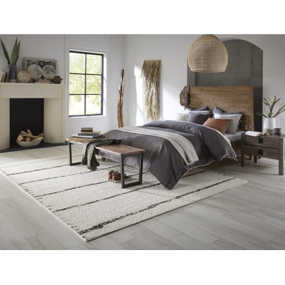 Everly EVE01 Ivory Wool Handwoven Area Rug