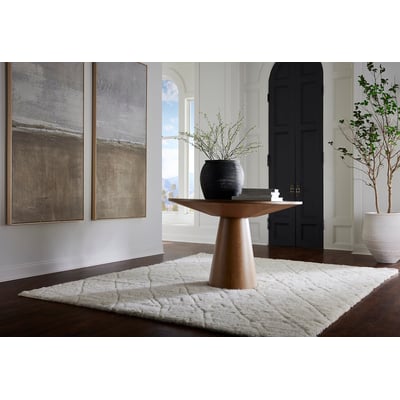 Nalina NAL01 Ivory Wool Hand-Knotted Area Rug