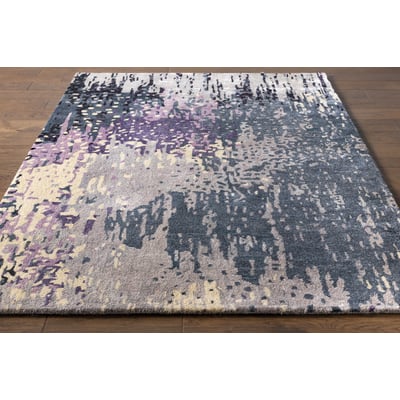 Serenade 1020 Dark Purple/Bright Purple/Denim Wool Hand-Tufted Area Rug