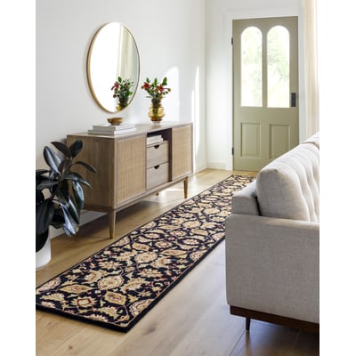 Middleton Amelia Black Wool Hand-Tufted Area Rug