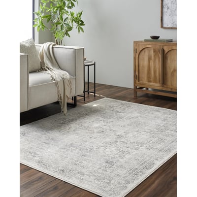 Roma ROM-2308 Beige/Grey Area Rug