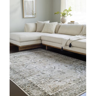 Lavable Printed 499216 Machine-Washable Area Rug