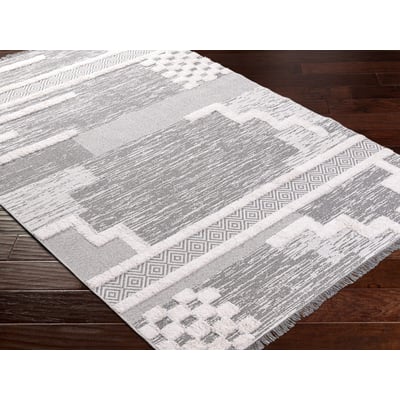 Morocotton 30954 Light Grey/Taupe/Pewter Cotton Area Rug