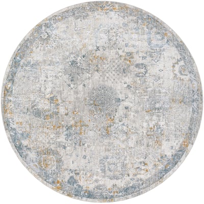 Dresden 33000 Teal/Taupe/Grey Area Rug