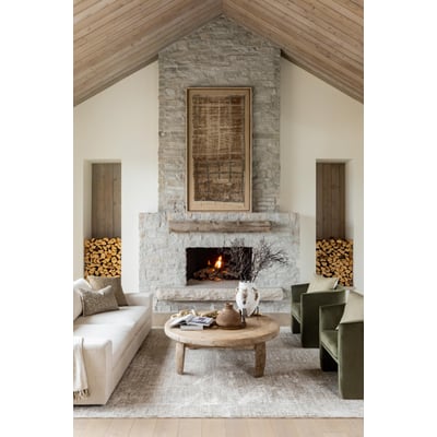 Beth 541513 Brown/Off-White Area Rug