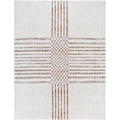 Architect 625867 Ivory/Dark Brown Area Rug