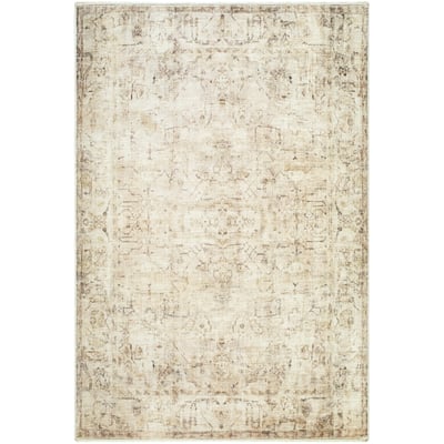 Fetscher 625445 Olive/Light Beige/Brown Area Rug