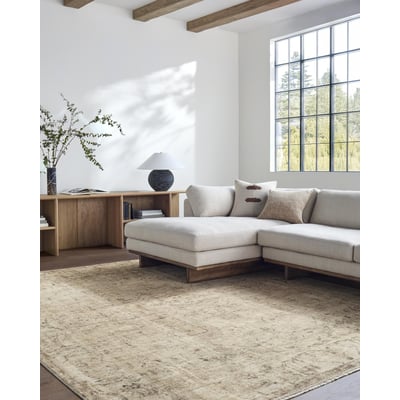 Fetscher 625445 Olive/Light Beige/Brown Area Rug