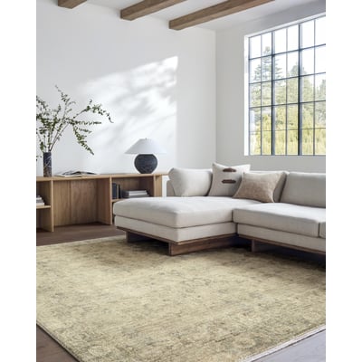 Fetscher 625453 Olive/Light Beige/Light Brown Area Rug