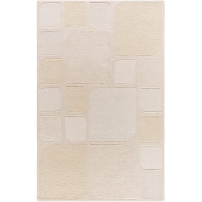 Kinsley 538928 Ivory/Cream/Sand Wool Hand-Tufted Area Rug