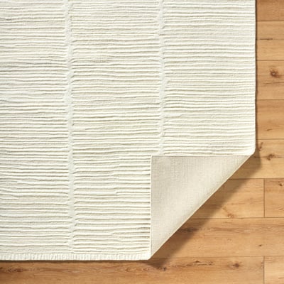 Manpura 538159 Ivory/Cream/Off White Wool Hand-Knotted Area Rug