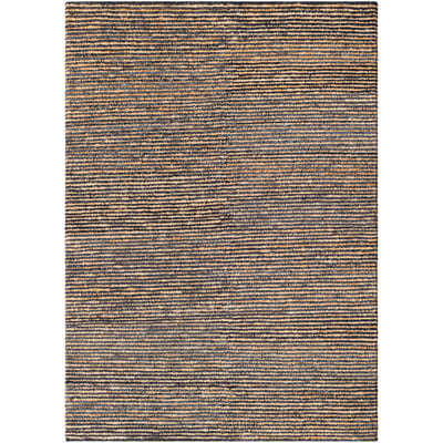 Bromley Gyvia Charcoal/Taupe/Sand Jute/Wool Handwoven Area Rug