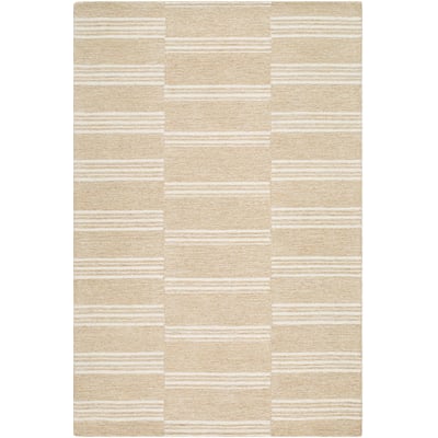 Idaho 765305 Beige Wool Hand-Tufted Area Rug