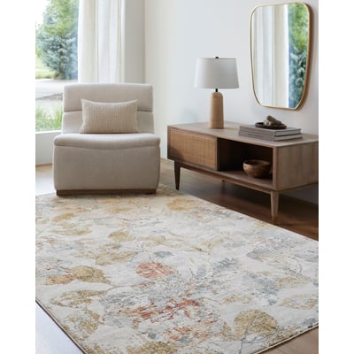 Roseanne 494564 Light Grey/Medium Grey/Mustard Area Rug