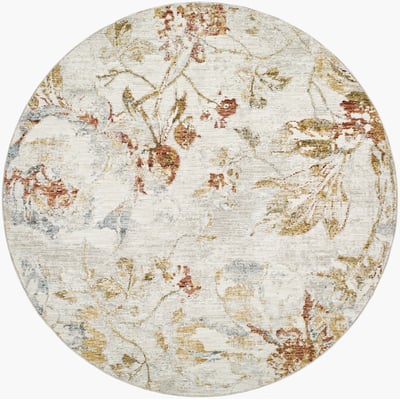 Roseanne 494596 Light Grey/Medium Grey/Mustard Area Rug