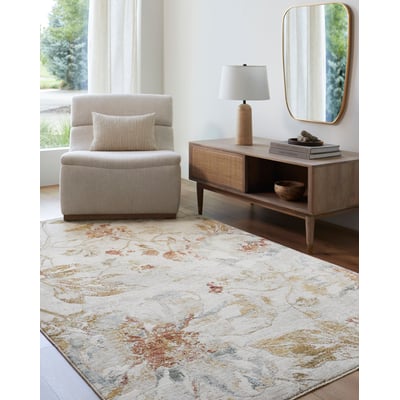 Roseanne 494596 Light Grey/Medium Grey/Mustard Area Rug