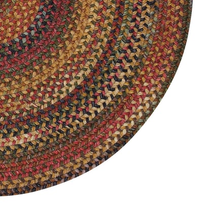 Kill Devil Hill Wool Braided Area Rug