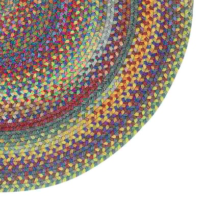 Kill Devil Hill Wool Braided Area Rug