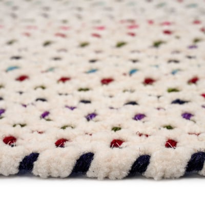 Vivid Wool Braided Area Rug