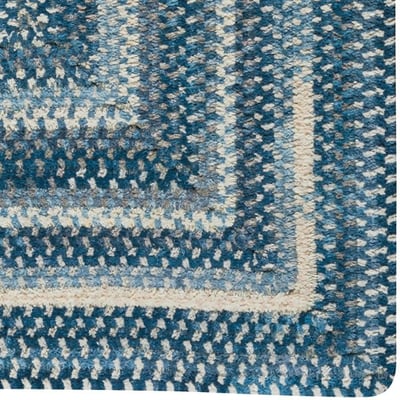 Alliance Concentric Braided Cotton Braided Area Rug