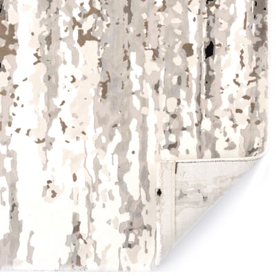 East Village Soho White/Grey Area Rug
