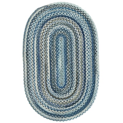 Blue Ridge Braided Wool Area Rug