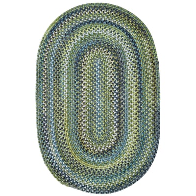 Blue Ridge Braided Wool Area Rug