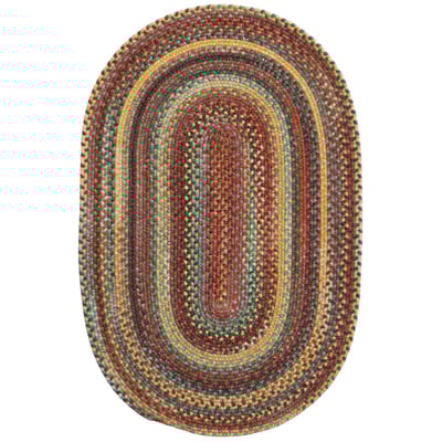 Blue Ridge Braided Wool Area Rug