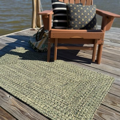 Waterfront Braided Outdoor Area Rug
