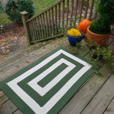 Endless Braided Outdoor Area Rug