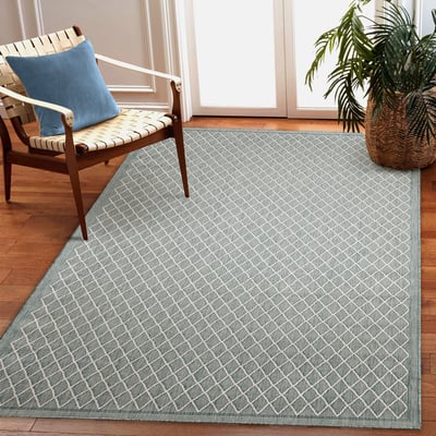 Carmel Diamonds Outdoor Area Rug