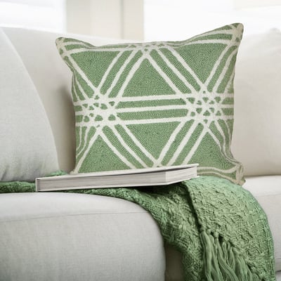 Front Porch Pillow Hex Outdoor