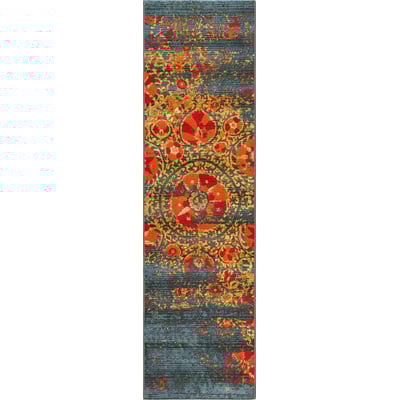 Marina Suzanie Blue Outdoor Area Rug