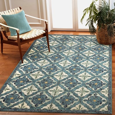 Marina Madrid Ocean Outdoor Area Rug