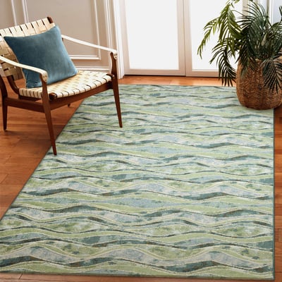 Marina Wave Outdoor Area Rug