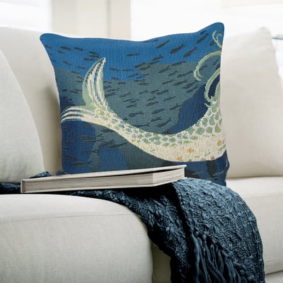 Marina Pillow Mermaids Are Real Ocean Machine-Washable Outdoor