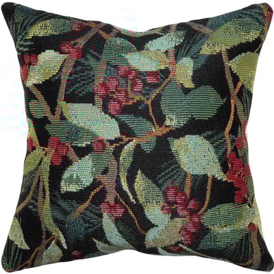 Marina Pillow Holly Field Green Machine-Washable Outdoor