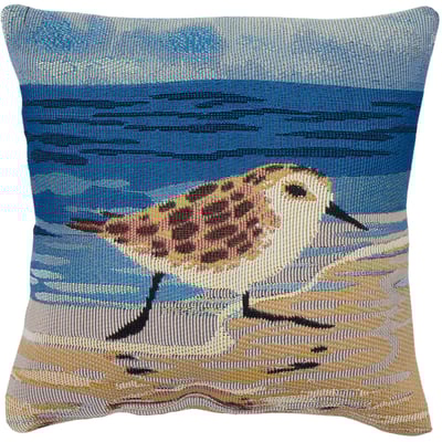 Marina Pillow Sandpiper Sand Machine-Washable Outdoor