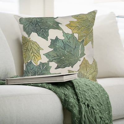 Visions IV Pillow Leaf Toss Outdoor