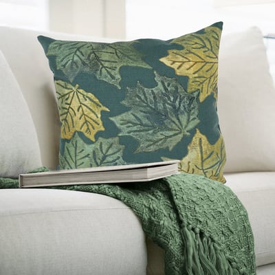 Visions IV Pillow Leaf Toss Outdoor