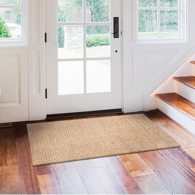 Playa Plain Natural Jute Handwoven Area Rug