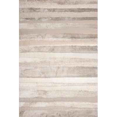 Fiord Stripe Neutral Area Rug