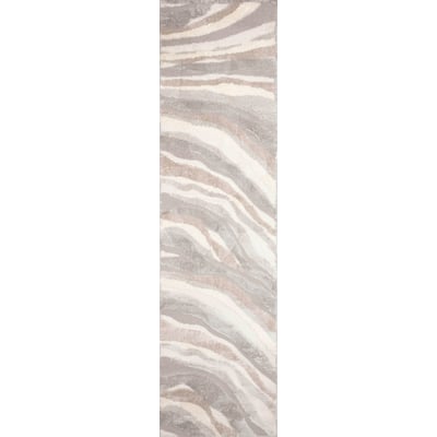 Fiord Wave Bronze Area Rug