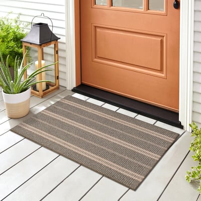 Mia Multi Stripe Outdoor Area Rug