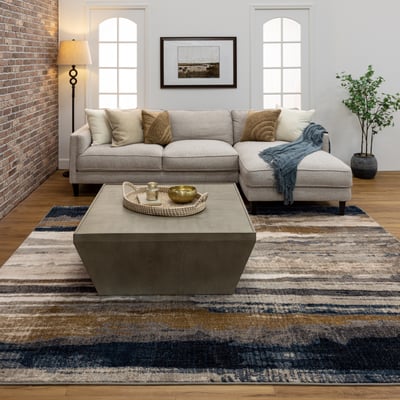 Milestones Lithology Area Rug